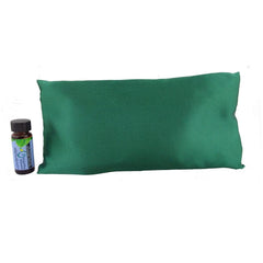 SLEEPY TIME PILLOW HUNTER GRN SATIN NS18