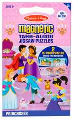TAKE ALONG MAGNETIC JIGSAW PUZZLES - PRINCESSES