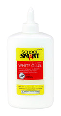 GLUE SCHOOL SMART WHITE 8 OZ PACK OF 12