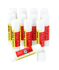 GLUE SCHOOL SMART STICK .28OZ WHITE PACK OF 12
