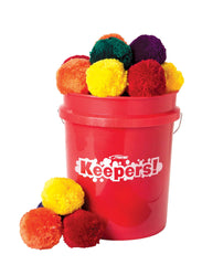 KEEPERS 4IN FLEECEBALL SET-15429
