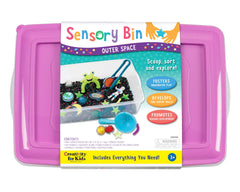 SENSORY BIN OUTER SPACE