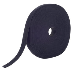 TAPE VELCRO TIE ROLL 75 FT X 3/4 IN BLACK EACH