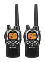 TWO-WAY RADIO - MIDLAND TWO-WAY RADIO 36-MILE BLACK - GXT1000VP4 - PACK OF 2