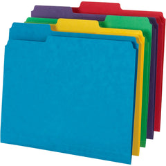 FILE FOLDER HEAVY DUTY LETTER 1/3 CUT ASST PK OF 50 PFX86466P