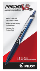 PEN PRECISE V5 RT ROLLERBALL NAVY PACK OF 12