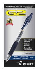 PEN PILOT G2 RT 0.5MM NAVY PACK OF 12