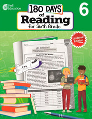 WORKBOOK 180 DAYS OF READING 2ND EDITION GRADE 6
