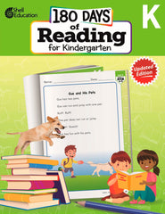 WORKBOOK 180 DAYS OF READING 2ND EDITION GRADE K