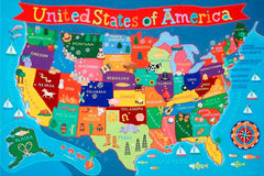 MAP - KIDS USA MAP