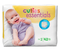 DIAPER SIZE 2 12-18LBS 168/CS CUTIES