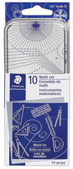 MATH SET STAEDTLER METAL TIN