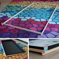 WOODEN FRAME ADD ON FOR PORTABLE ROBOTICS TABLE TOPPER