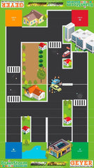 BRAINSTORM STEM EDUCATION ROBOTICS ACTIVITY MAT ROBOT RESCUE 80 X 4475