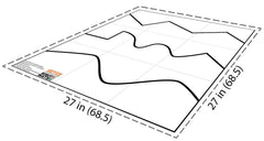 BOTLEY LINE FOLLOWING MAT 27 X 27
