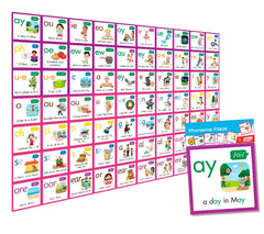 CARDS PHONEME FRIEZE SET OF 70