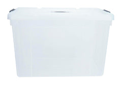 SPACEXPERT XXL JUMBO STORAGE BIN WITH LID - 98 QT - CLEAR - EACH