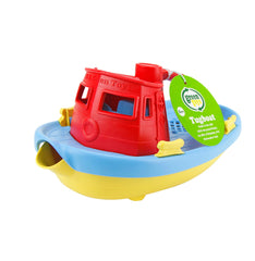 GREEN TOYS TUGBOAT - RED TOP