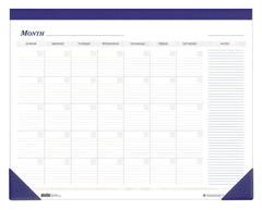 CALENDAR DESK PAD 12 MONTH NON DATED 22X17 IN