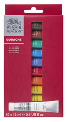 PAINT GOUACHE WINSOR AND NEWTON 12ML SET OF 10
