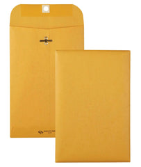 ENVELOPE CLASP 6X9 IN KRAFT BX OF 100