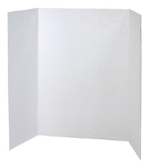 BOARD PRES 40X28 IN WHT-KRFT PK OF 8