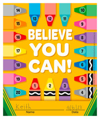 REWARD CHART MINI CRAYOLA