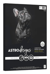 PAPER ASTROBRIGHTS VERY BLACK 8.5 X 11 IN 50 SHTS