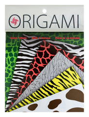 PAPER ORIGAMI ANIMAL ASSORTED 24 SHT