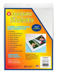 PAPER ACETATE 8-1/2 X 11 IN 25 SHT