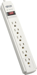 SURGE PROTECTOR 6 OUTLET 6 FT CORD WHITE TRPTLP606