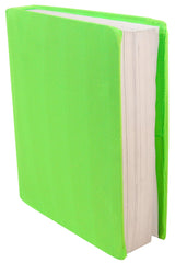 BOOK COVER - JUMBO STRETCHABLE - NEON GREEN