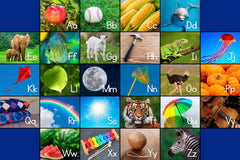 CHILDCRAFT - CARPETS - ALPHABET PHOTOFUN - RECTANGLE - 6 FT X 9 FT