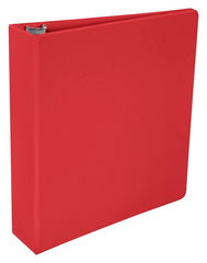 BINDER VIEW ROUND RING 2 IN RED SCHOOL SMART