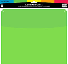WALL POCKETS ASTROBRIGHTS ASST COLORS SET OF 5