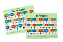 CHART ALPHABET ENGLISH/SPANISH DUAL LANGUAGE COMBO