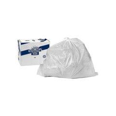 TRASH BAGS 7-10 GAL - .2 MIL CLEAR PERF PLUS 24 X 24 - CASE OF 1000