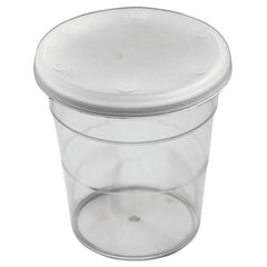 Jar Clear Plastic Pack 12
