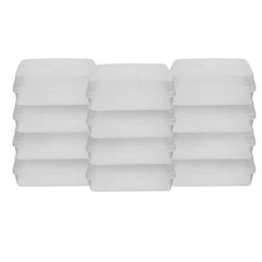 PENCIL BOX STANDARD - SCHOOL SMART CLEAR 12 PK