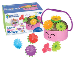 POPPY THE COUNT AND STACK FLOWER POT