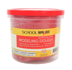 DOUGH MODELING SCHOOL SMART 3.3 LBS RED