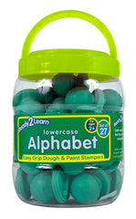 STAMPERS DOUGH AND PAINT LOWERCASE SET OF 27