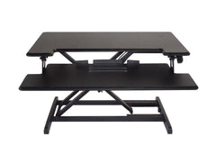 ACCESSORIES - VICTOR - HEIGHT ADJUSTABLE STANDING DESK WITH KEYBOARD TRAY - BLACK