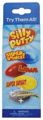 SILLY PUTTY ASSORTED SET OF 4