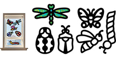 PAPER FRAMES BUG STND GLS ASST 24 PC