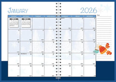 PLANNER CALENDAR 12 MONTH 7X10 IN SEASONAL 25-26