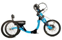 HANDY UPRIGHT FOLDING HAND CYCLE - 24 SPEED