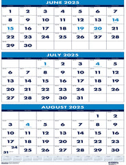 CALENDAR WALL ACADEMIC 14 MONTH 8X17 IN VERTICAL JUNE25-JULY26