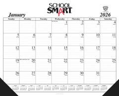 CALENDAR DESK PAD SCHOOL SMART 12 MONTH 22X17 IN JAN-DEC 2026