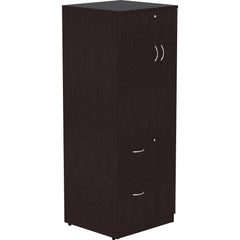 STORAGE CABINET - CLASSROOM SELECT - TALL STORAGE CABINET - 23-2/3 W X 23-2/3 D X 65-2/3 H IN - ESPRESSO COLOR